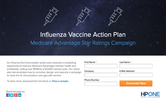 HPOne Stars Action Plan Influenza Vaccine